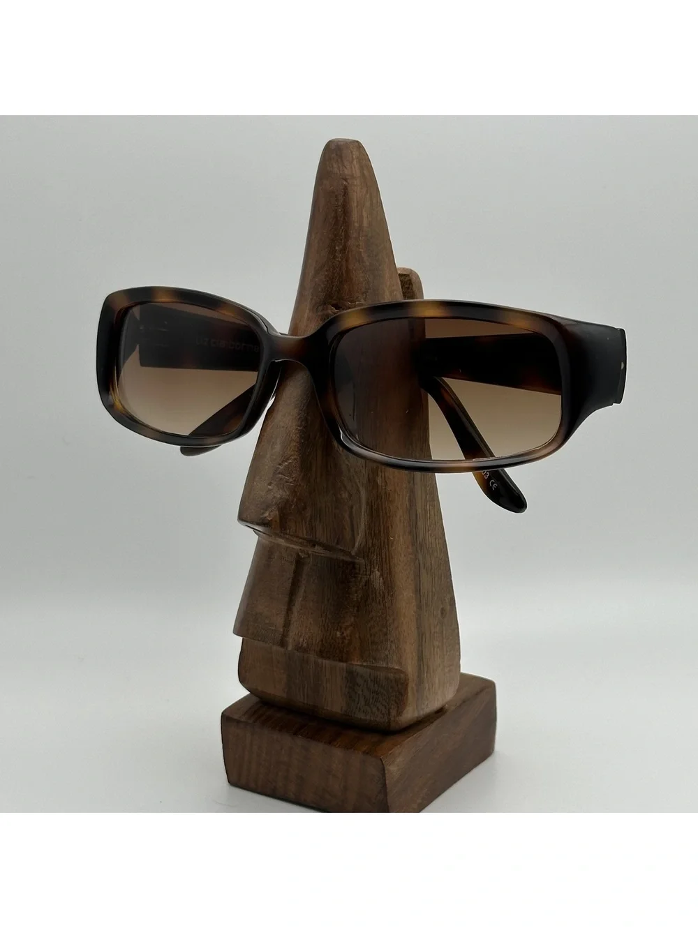 Liz Claiborne Brown Tortoise Rectangular Sunglasses